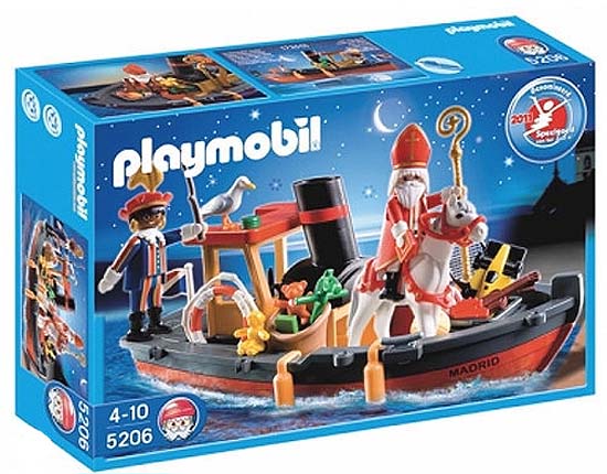Playmobil Stoomboot van Sinterklaas NR6